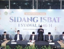 Pemerintah Tetapkan Idul Fitri 1446 H Pada 31 Maret 2025