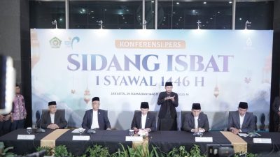Pemerintah Tetapkan Idul Fitri 1446 H Pada 31 Maret 2025