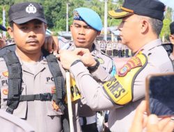 Untuk Lakukan Pengamanan Pemilu 2024, Polres Parimo Libatkan 3.304 Personil
