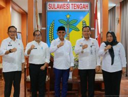 Gubernur Sulteng dan Kakanwil Kemenkumham Perkuat Sinergi Layanan Hukum
