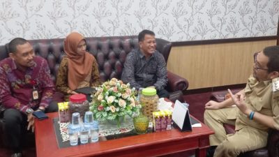 Pj. Bupati Parigi Moutong, Terima Audensi OJK Provinsi Sulteng