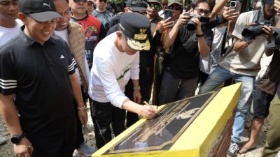 Gubernur Sulteng Resmikan Wisata Air Terjun Pofua’a Bente, Dorong Morowali Jadi Destinasi Unggulan