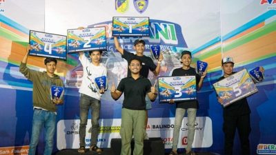 Berani Drag 2025 Sukses Digelar di Palu, Hadirkan 1.200 Pembalap dan Total Hadiah Rp350 Juta