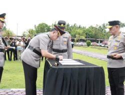 AKBP Hendrawan Agustian Resmi Jabat Kapolres Parimo, Kapolda Apresiasi Kinerja Pendahulunya
