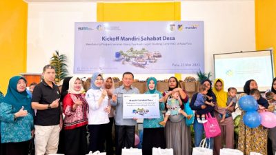 Cegah Stunting, TP PKK dan Bank Mandiri Hadirkan Program Nutrisi Gratis di Palu