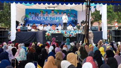 Halal Bi Halal dan Tabligh Akbar di Poso Pesisir, Wujudkan Semangat Persatuan dan Toleransi