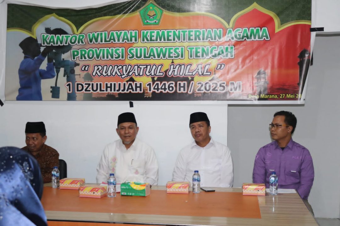 Kemenag Sulteng: Idul Adha 1446 H Ditetapkan Jatuh pada 6 Juni 2025