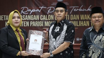 SAH! Erwin Burase dan Abdul Sahid Pimpin Parigi Moutong 2025–2030