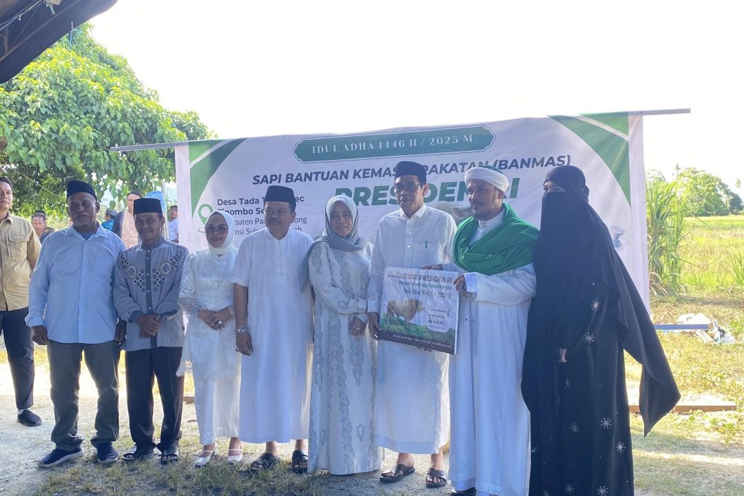Kurban Presiden RI Diterima Warga Parigi Moutong, Bupati: Bentuk Kepedulian Negara