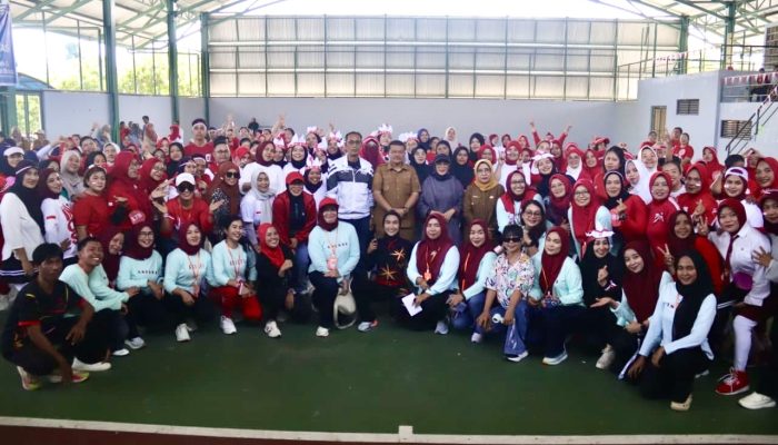 Lomba Aerobik dan Zumba Meriahkan HUT RI ke-80 di Parigi Moutong