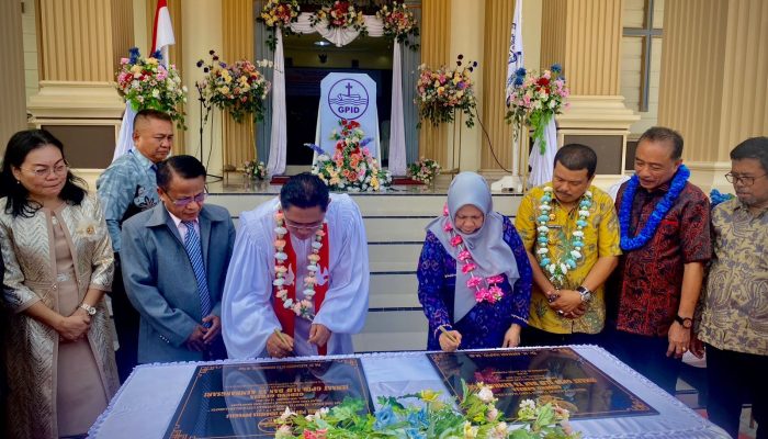 Gereja Alif dan Ya Resmi Berdiri, Wakil Gubernur: “Berani Sehat, Berani Cerdas, dan Beriman”