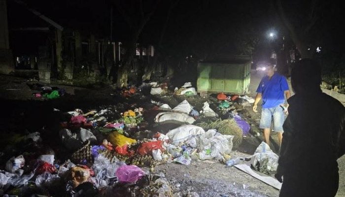 Tinjau Sanpah di Pasar, Wabup Tegaskan Penanganan Cepat
