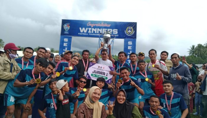 Sejati Cup 2025 Resmi Ditutup, Bupati Erwin Burase Apresiasi Semangat Sportivitas