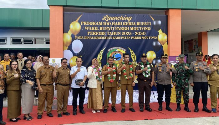 Dukung Kesehatan Merata, Parigi Moutong Resmikan Program Sehat Bersama Erwin-Sahid