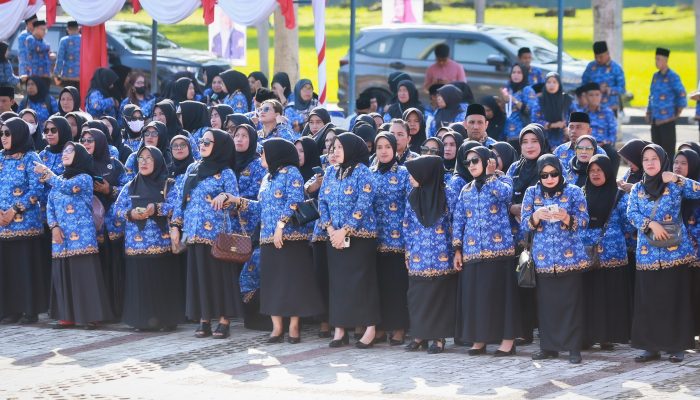 Penyerahan SK PPPK Warnai Peringatan HUT RI ke-80 di Parigi Moutong