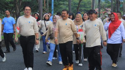 Parigi Moutong Semarakkan Harganas ke-32 dengan Jalan Santai