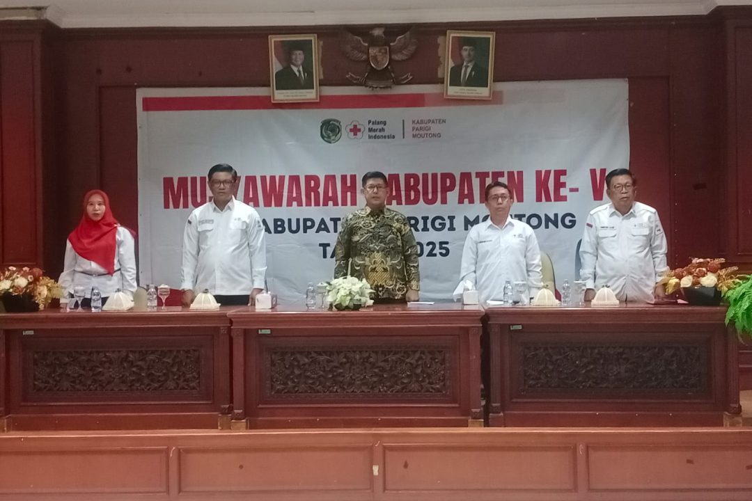PMI Bukan Sekadar Simbol: Semangat Kemanusiaan Bergema di Muskab Parigi Moutong