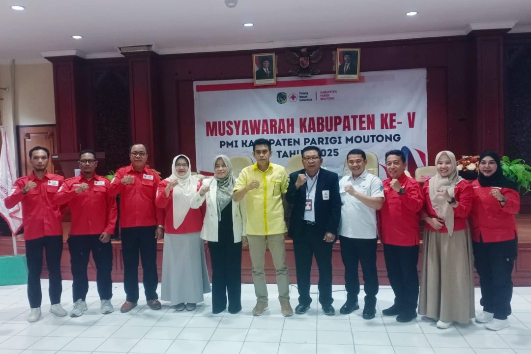 Ganti Nahkoda, PMI Parigi Moutong Siap Naik Level Bersama Hestiwati