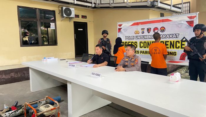 Polres Parigi Moutong Tangkap Pelaku PETI di Ongka Malino