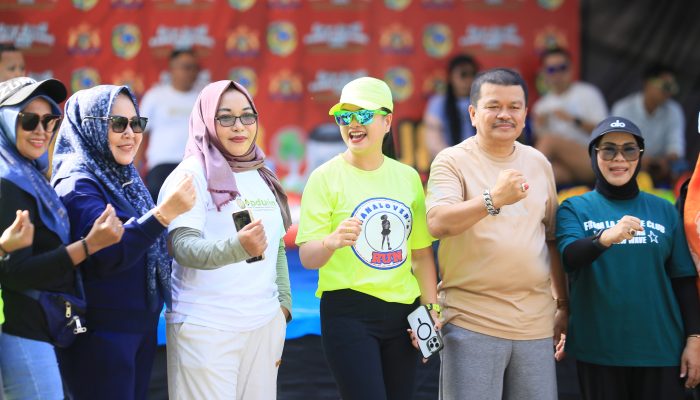 Kadin Parigi Moutong Dorong Budaya Sehat Lewat Senam Kreasi dan Jalan Santai