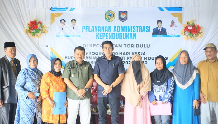 Layanan Adminduk Resmi Hadir di Kecamatan Toribulu