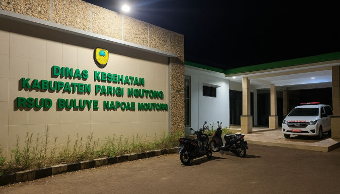 RSUD Buluye Napoae Moutong Kini Punya Layanan Kelas Rawat Inap Standar