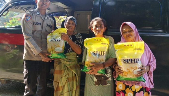 Polres Parigi Moutong dan Bulog Tekan Harga Beras Lewat Gerakan Pangan Murah
