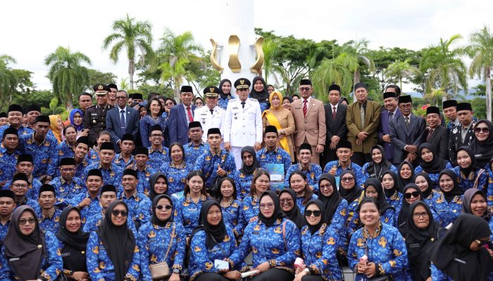 941 PPPK Parigi Moutong Resmi Dikukuhkan, Bupati Erwin Tekankan Integritas ASN