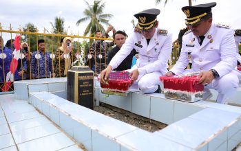 Pemkab Parigi Moutong Gelar Ziarah Nasional di Makam Pahlawan Tombolotutu