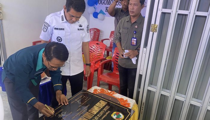 Rest Area Ogomolos Diresmikan, 42 Ribu KPM Terima Bantuan Pangan Nasional