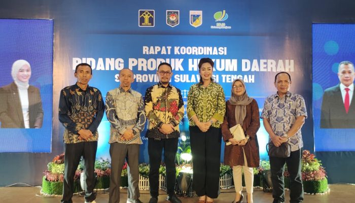 Sekda Parigi Moutong Hadiri Rakor Hukum Daerah, Menkumham Dorong Modernisasi Regulasi Berbasis AI