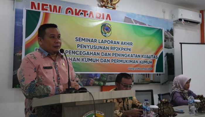 Tekan Risiko Permukiman Kumuh, Pemkab Parimo Susun Strategi RP2KPKPK 2025
