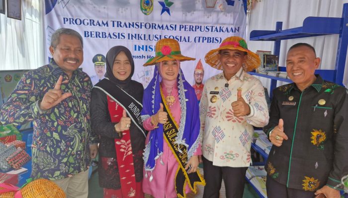 Hestiwati Nanga Dikukuhkan Jadi Bunda Literasi Parigi Moutong