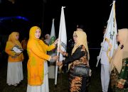 Pelantikan Pengurus Lasqi Kecamatan Se-Parigi Moutong, Hestiwati Nanga Dorong Penguatan Seni Qasidah