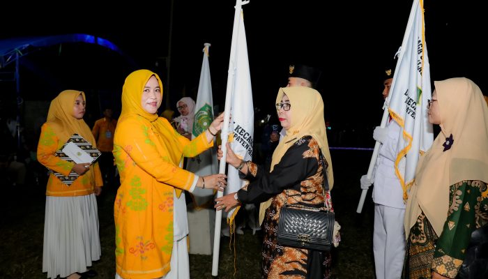 Pelantikan Pengurus Lasqi Kecamatan Se-Parigi Moutong, Hestiwati Nanga Dorong Penguatan Seni Qasidah