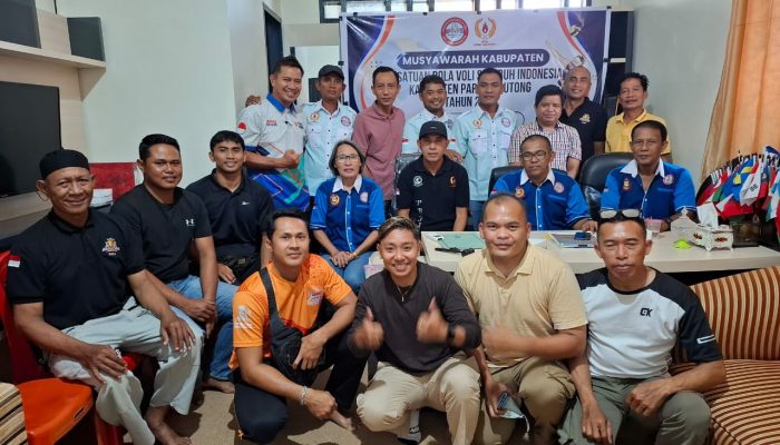 Abdul Sahid Pimpin PBVSI Parimo Periode 2025–2029, Siap Bangkitkan Prestasi Voli Daerah