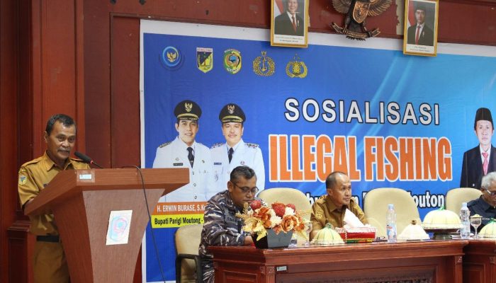 Sosialisasi Illegal Fishing Digelar, Pemkab Parimo Ajak Nelayan Jaga Laut