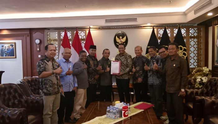 Koordinasi Tingkat Nasional, DPRD Parimo Bawa Isu PMK 81 ke Menteri Hukum