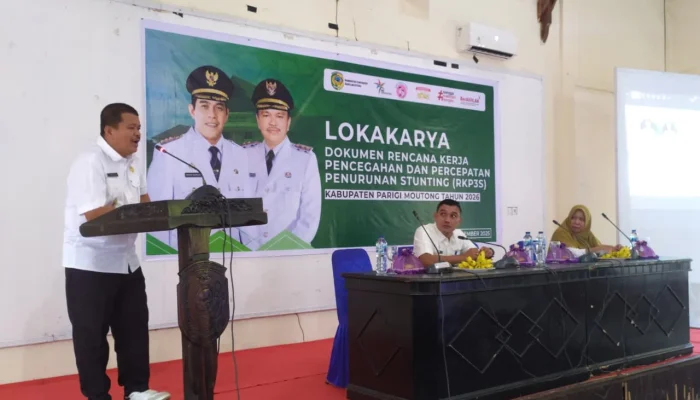 Lokakarya RP3S 2026 Perkuat Arah Kebijakan Penanganan Stunting di Parimo