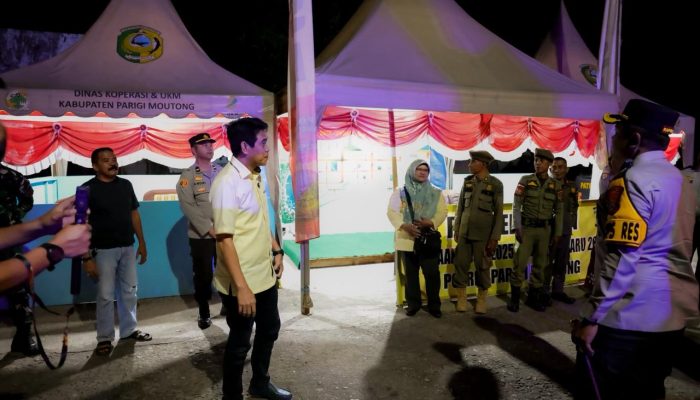 Kapolres dan Bupati Parimo Pastikan Pos Pelayanan Siap Layani Masyarakat