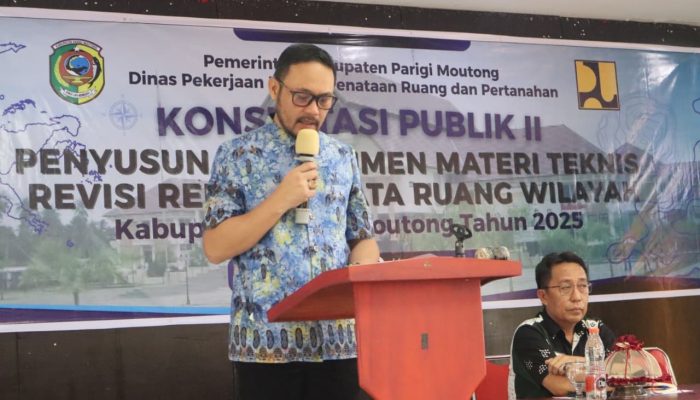 Sekda: Tata Ruang Parigi Moutong Harus Adaptif dan Visioner