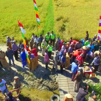 Panen Raya Dinas Tanaman Pangan, Holtikultura dan Perkebunan Parigi Moutong