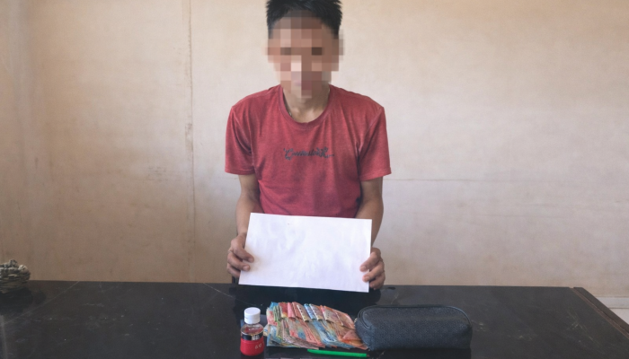 Sat Reskrim Polsek Tomini Bongkar Peredaran Sabu di Desa Ogotion