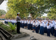 Cegah Kecelakaan Sejak Dini, Satlantas Parigi Moutong Sambangi SMPN 2 Parigi
