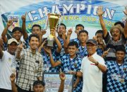 Menang Penalti 5-4, Tomini Putra Amankan Gelar KONI Sulteng Cup