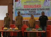Standarisasi Belanja Jadi Fokus Sosialisasi Perbup Nomor 30 Tahun 2025