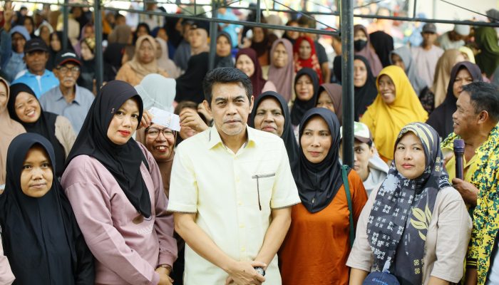 Erwin Burase Ajak Warga Kawal Pembangunan Parigi Moutong