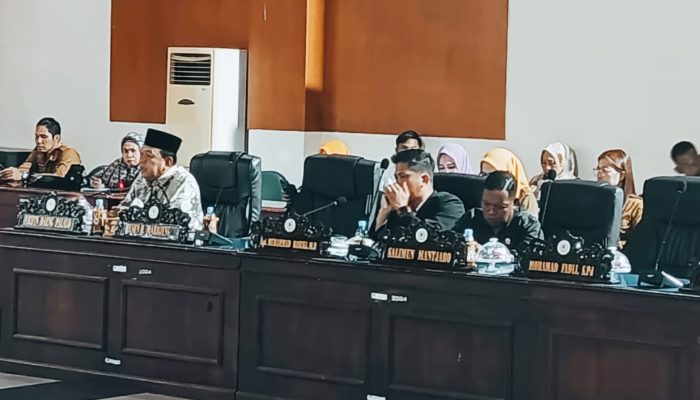 Pembentukan Pansus LHP BPK, DPRD Parigi Moutong Tekankan Komitmen Penuh OPD