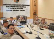 BPN Sulteng Perkuat Penanganan Sengketa Pertanahan Melalui Rapat Gelar Kasus