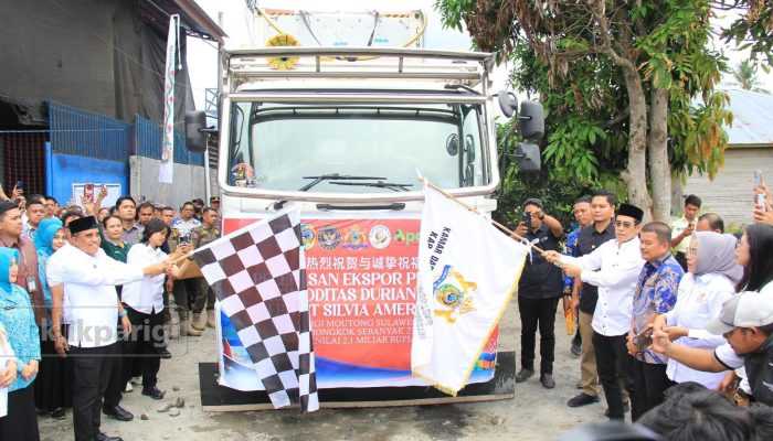 Durian Parigi Moutong Resmi Meluncur ke Tiongkok, Nilai Ekspor Capai Rp2,1 Miliar